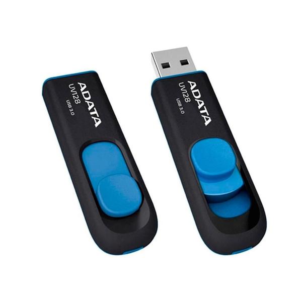 Imagem de Pen drive Adata AUV128, 128GB, USB 3.2 - AUV128-128G-RBE