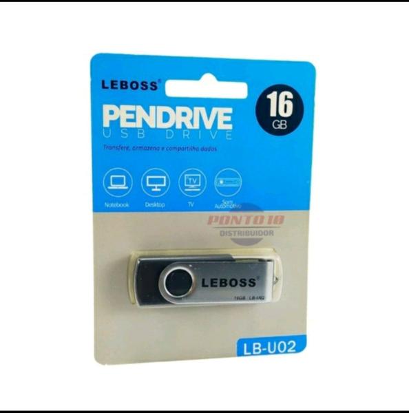 Imagem de Pen Drive Armazenamento 16gb Leboss lb-u02