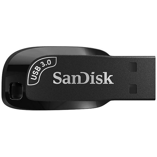 Pen Drive de 32GB Sandisk Ultra Shift SDCZ410-032G-G46 USB 3.0 - Preto Imagem de Pen Drive de 32GB Sandisk Ultra Shift SDCZ410-032G-G46 USB 3.0 - Preto