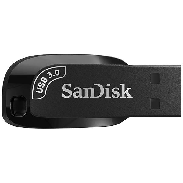 Imagem de Pen Drive de 64GB SanDisk Ultra Shift SDCZ410-064G-G46 USB 3.2 - Preto