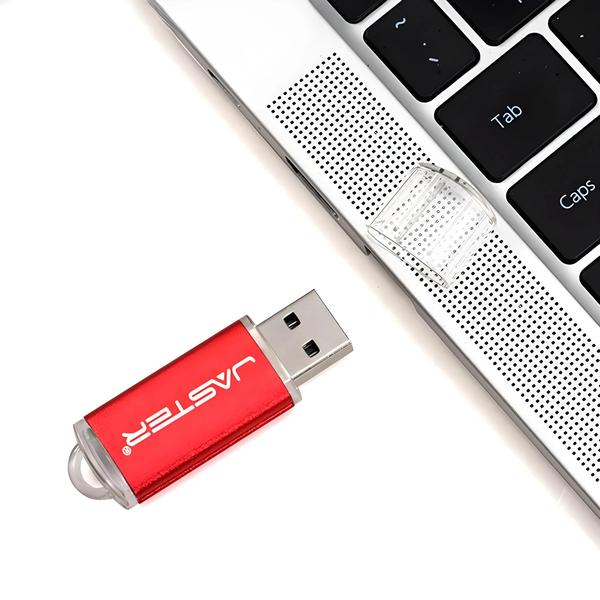 Imagem de Pen Drive Jaster USB 2.0 com Chaveiro - 4GB a 128GB - 9 Cores