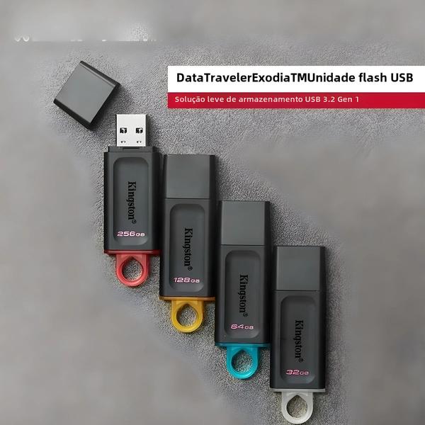 Imagem de Pen Drive Kingston DataTraveler DTX - 64GB, 128GB e 256GB - USB 3.0