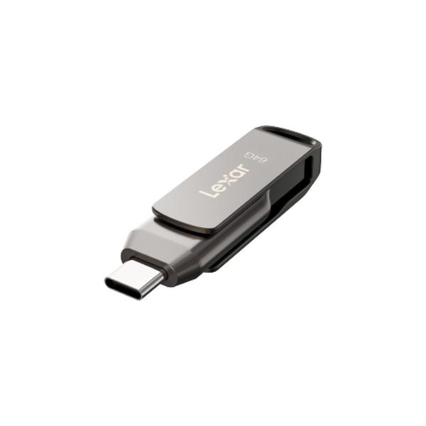 Imagem de Pen Drive Lexar D400 Dual Drive 64GB USB 3.1 Type-C USB - LJDD400064G-BNQNU