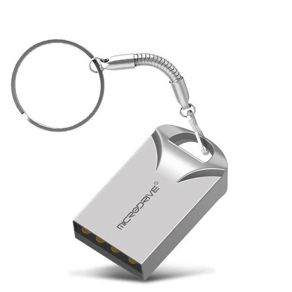 Imagem de Pen Drive Mini USB 2.0 com Chaveiro - 4GB, 8GB, 16GB, 32GB, 64GB e 128GB - Presente Criativo