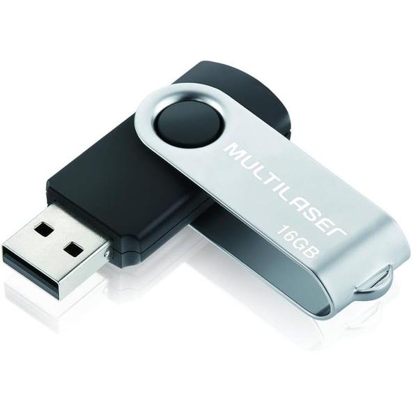 Imagem de Pen drive multi twist usb.2.0 16gb preto pd588