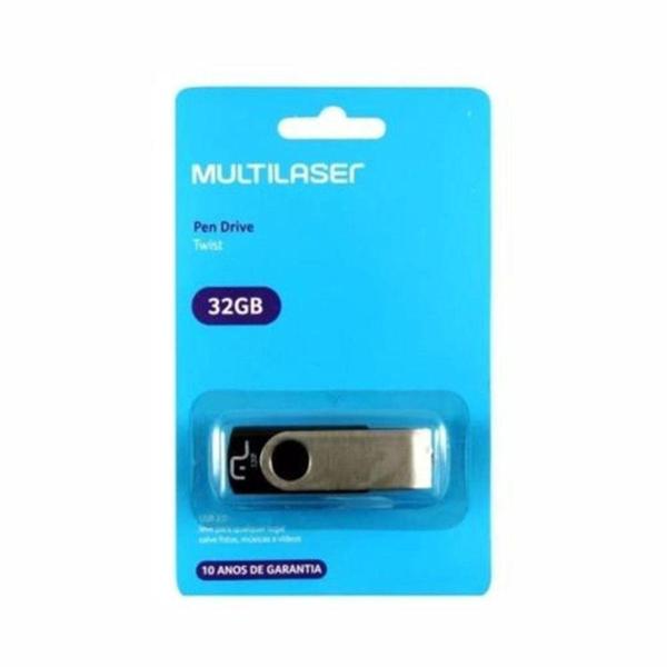 Imagem de Pen Drive Multilaser 32GB Twist PD589