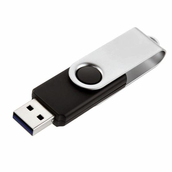 Imagem de Pen Drive Multilaser Twist 16GB, USB 3.0, Preto - PD988