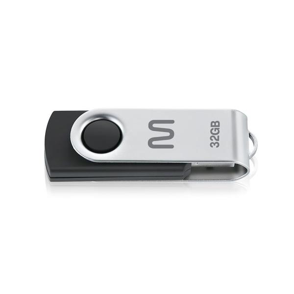 Imagem de Pen Drive Multilaser Twist 32GB USB Preto PD589 1 Unidade