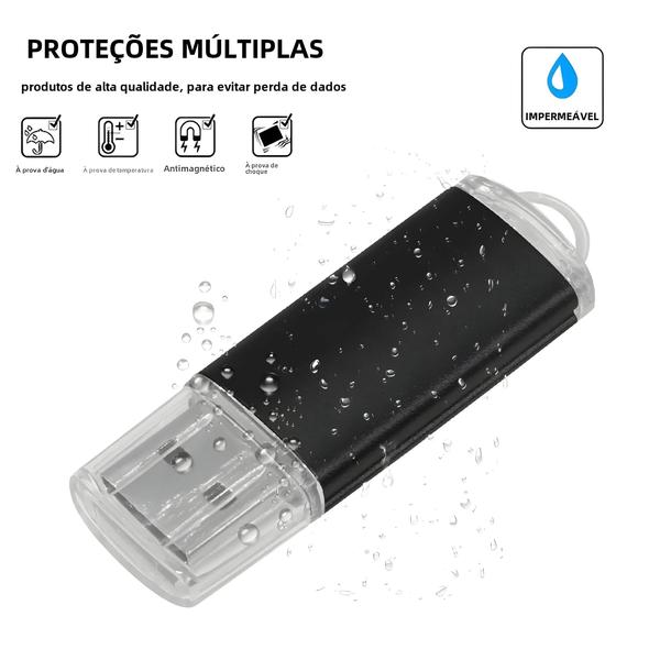 Imagem de Pen Drive USB 2.0 de Alta Velocidade - 4GB a 128GB