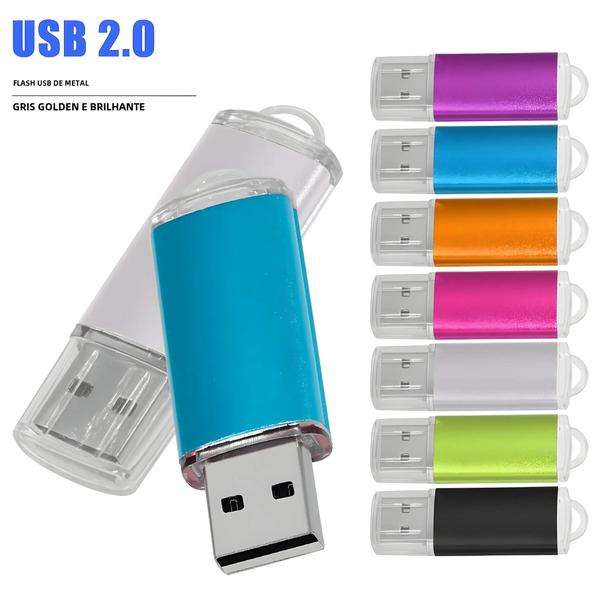 Imagem de Pen Drive USB 2.0 de Alta Velocidade - 4GB a 128GB