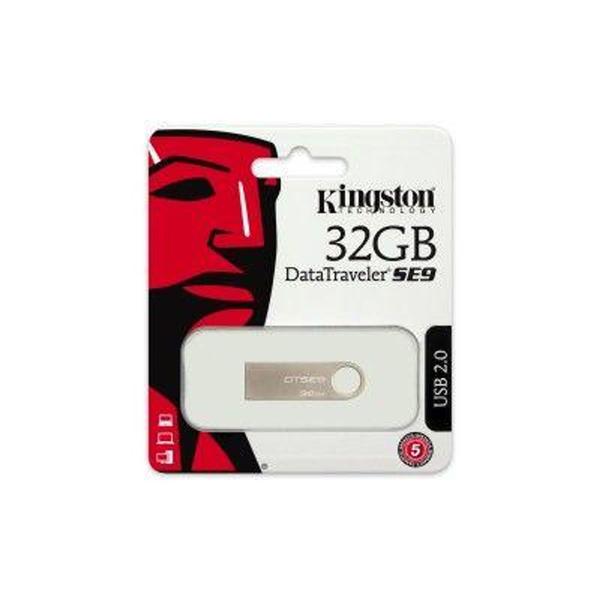 Imagem de Pen Drive USB 2.0 Kingston DTSE9H/32GB Datatraveler SE9 32GB Prata