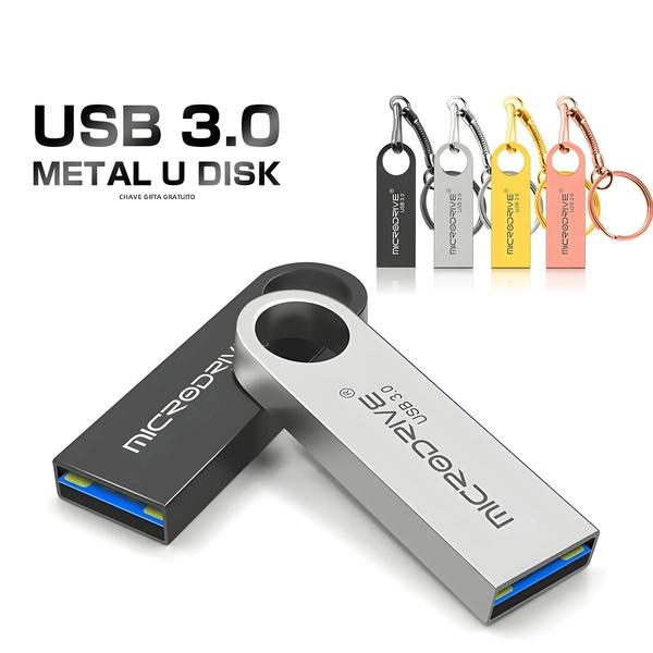 Imagem de Pen Drive USB 3.0 à Prova D'Água - 16GB a 256GB - Alta Velocidade