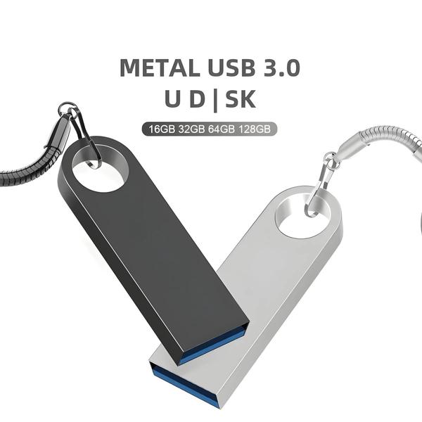 Imagem de Pen Drive USB 3.0 de Alta Velocidade - 8GB, 16GB, 32GB, 64GB e 128GB