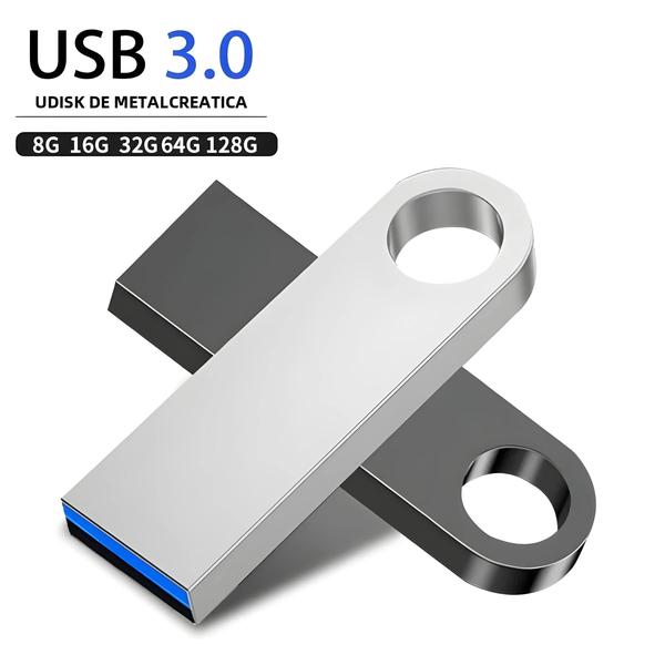 Imagem de Pen Drive USB 3.0 de Alta Velocidade - 8GB, 16GB, 32GB, 64GB e 128GB