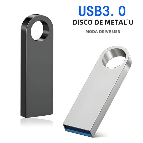 Imagem de Pen Drive USB 3.0 de Alta Velocidade - 8GB, 16GB, 32GB, 64GB e 128GB