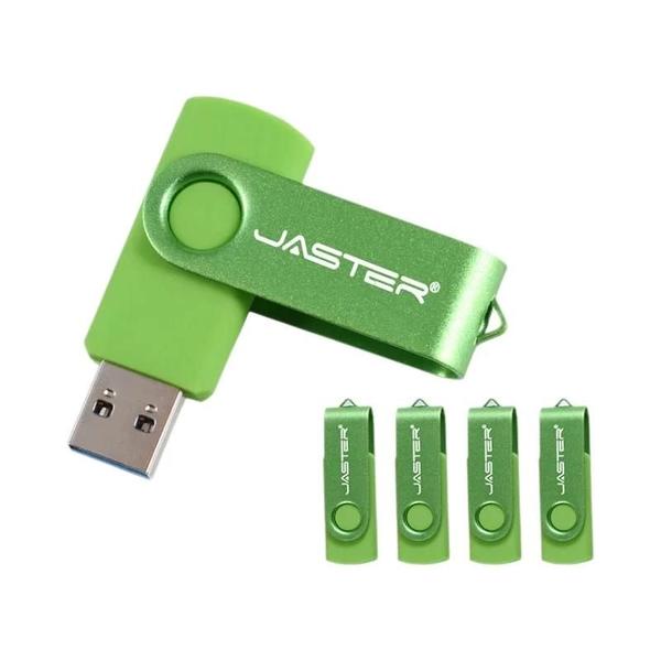 Imagem de Pen Drive USB 5 Peças (128GB, 64GB, 32GB, 16GB) com Chaveiro - Presente Criativo