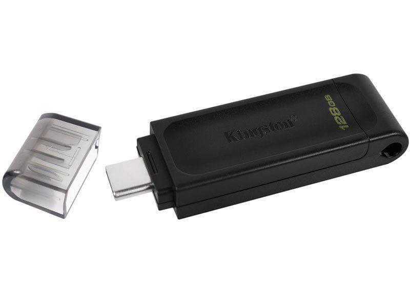 Imagem de Pen Drive Usb-C 3.2 Datatraveler 70 128Gb Gen 1 Kingston