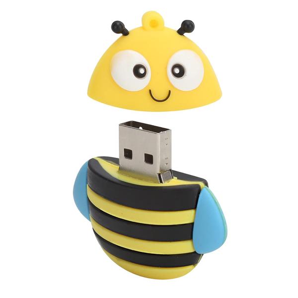 Imagem de Pen Drive USB Lazmin112 64GB Amarelo - Memória Flash