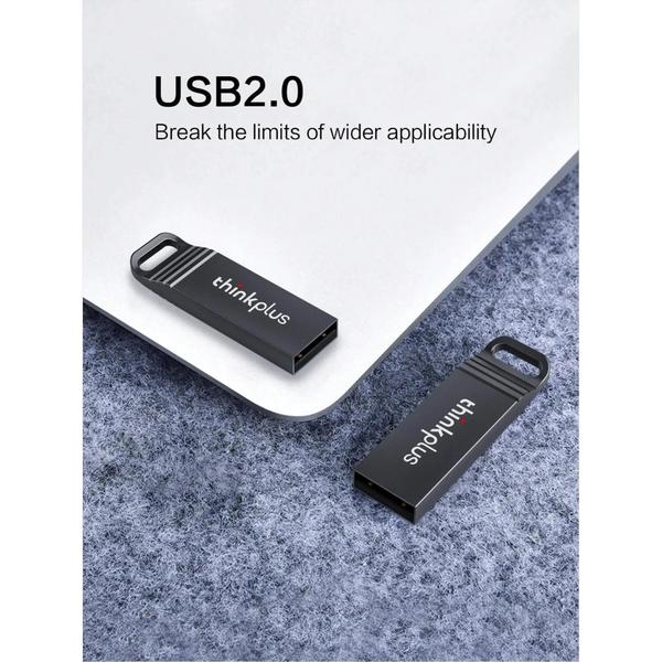 Imagem de Pen Drive USB Lenovo 64GB - Armazenamento Externo para Computadores e iPhones