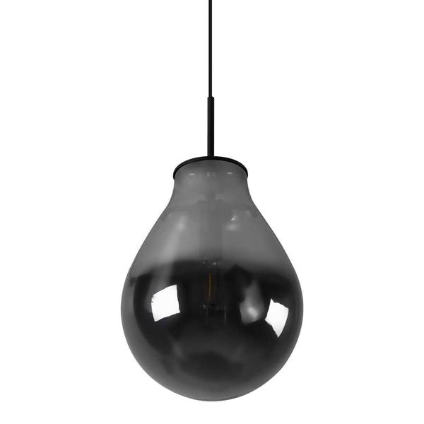 Imagem de Pendente Amora Preto E Smoky Starlux ZR020-S-SMK + LED E14 ST1722