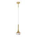 Imagem de Pendente/arandela Ouro e Ambar Korina 12cm P/ 1X G9 ZR148 Starlux ST2606