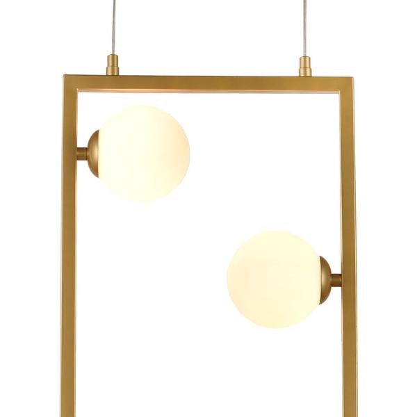 Imagem de Pendente Balanço Dourado 60cm 3xg9 75w - Tr004 - Bella