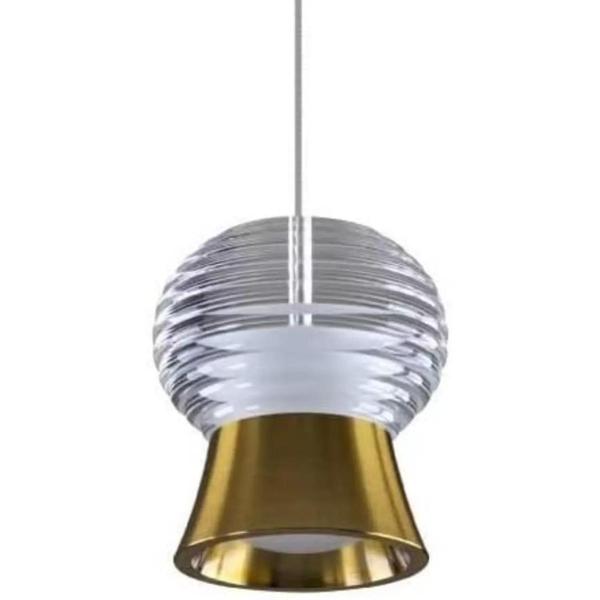 Imagem de Pendente Bambini Bronze 10cm 8w 3000k Led - Dw009 - Bella