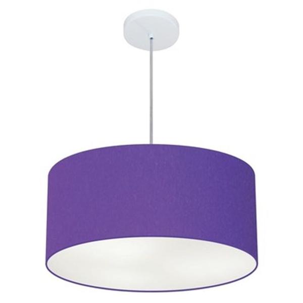 Imagem de Pendente Cilíndrico Roxo MJ-4100 Para Mesa de Jantar e Estar