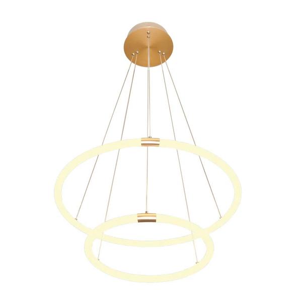 Imagem de Pendente Circolo French Gold Led 43,2w 3000K Bivolt BB022 Bella