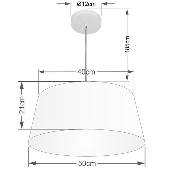 Imagem de Pendente Cone Palha MJ-4050 Para Mesa de Jantar e Estar