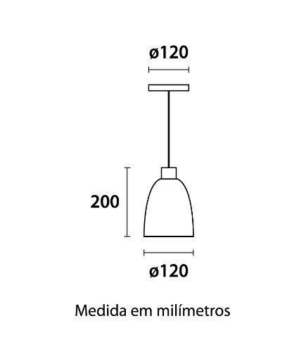 Imagem de Pendente conhaque curvas -blumenau