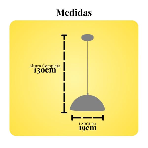 Imagem de Pendente de madeira e aço acetinado 1 luz e14 - 130cm