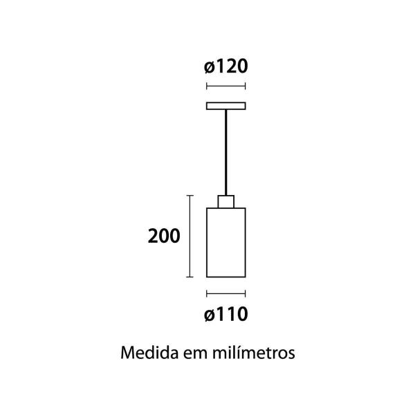 Imagem de Pendente Dourado Vidro Conhaque Ambar Bancada Lavabo Ace33