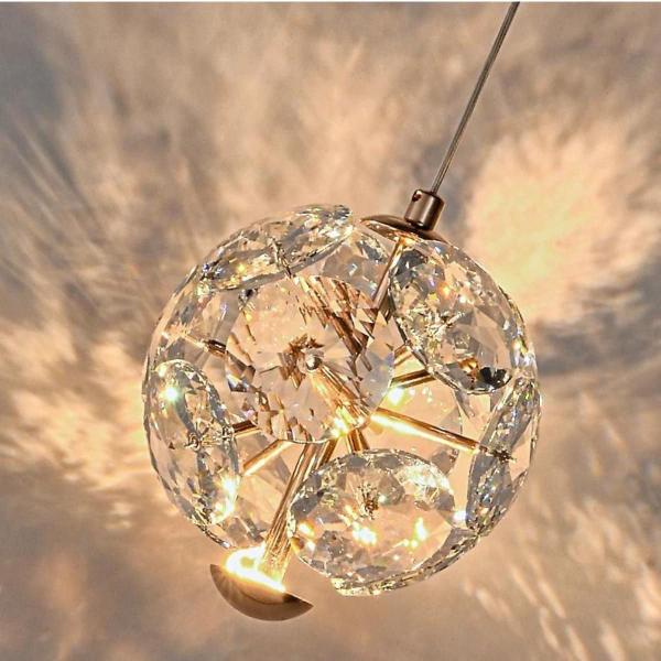 Pendente Em Cristal Legitimo Elegante Sala De Estar 5w 3000k - Nitrolux Imagem de Pendente Em Cristal Legitimo Elegante Sala De Estar 5w 3000k