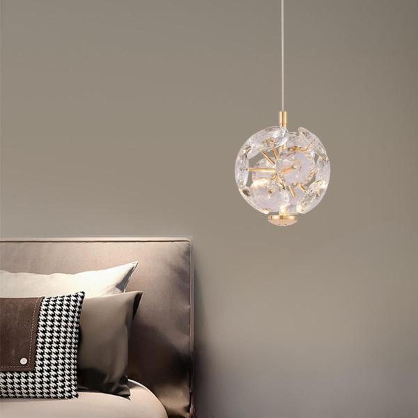 Pendente Em Cristal Legitimo Elegante Sala De Estar 5w 3000k - Nitrolux Imagem de Pendente Em Cristal Legitimo Elegante Sala De Estar 5w 3000k