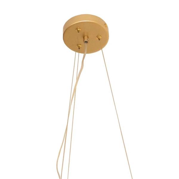 Pendente em Metal/Vidro Oxalá RE010L Bella Iluminação Imagem de Pendente em Metal/Vidro Oxalá RE010L Bella Iluminação