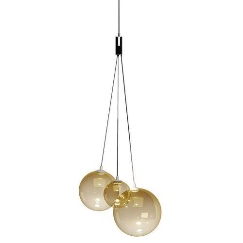 Imagem de Pendente Galileu 5W Dourado 400lm Ø150x130x110mm Pix Iluminação