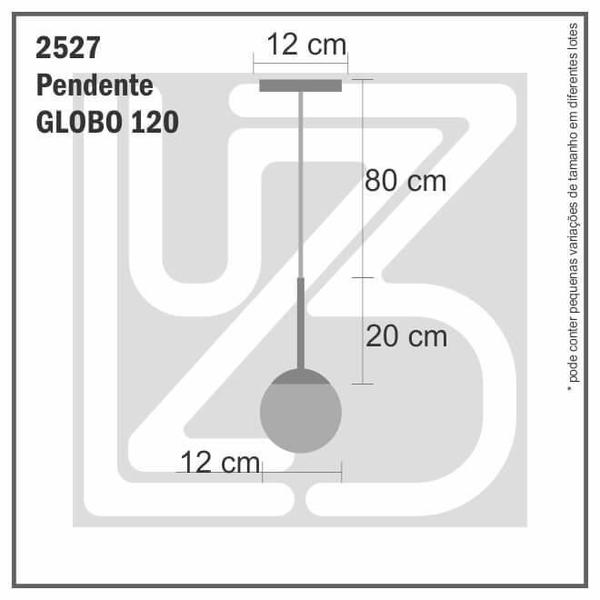 Pendente Globo Esfera De Vidro Cristal 14Cm - Ouro - Trybo Design Imagem de Pendente Globo Esfera De Vidro Cristal 14Cm - Ouro