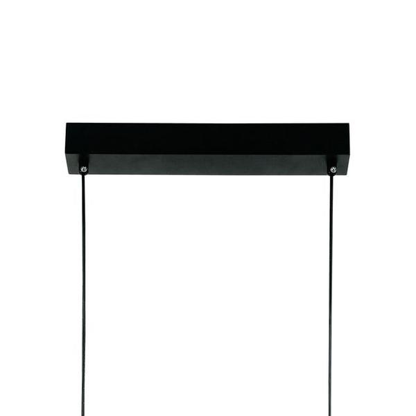 Imagem de Pendente led fuxico dourado preto branco 95cm 30w 3000k - bella - ju007