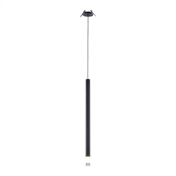 Imagem de Pendente LED Lana 3w Preto 50cm 3000K Quente Nordecor