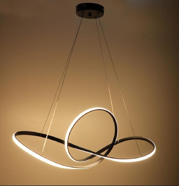 Imagem de Pendente Led Moderno 80cm Mesa Gourmet Sala De Jantar Quarto