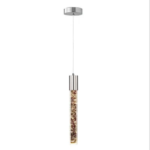 Imagem de Pendente LED Nix 3W 3000K 180Lm Cromado Com Cristal Bivoltolt P-NIX-CHROME Gmh