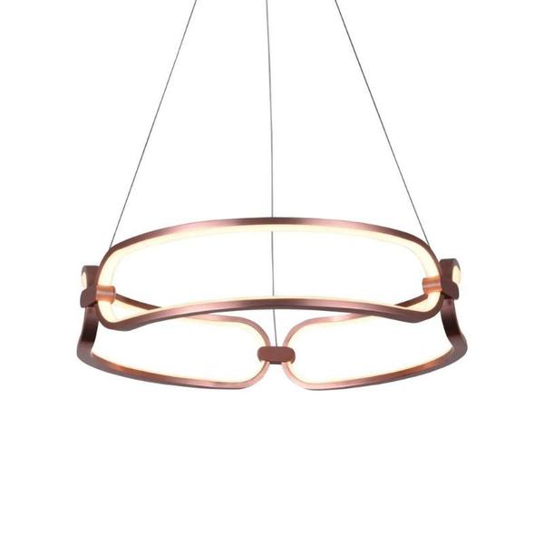 Imagem de Pendente lumina rose bb006e 45cmx9.5cm 1x37w bella