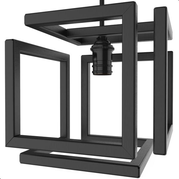 Pendente Luminária Infinity Industrial Preto - FassinShop Imagem de Pendente Luminária Infinity Industrial Preto