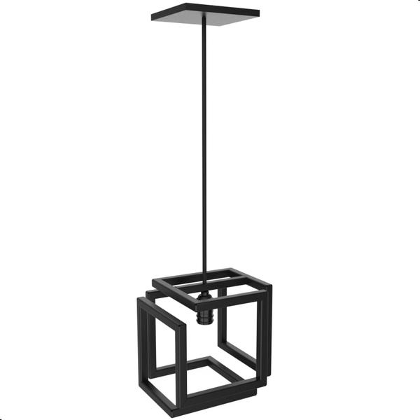 Pendente Luminária Infinity Industrial Preto - FassinShop Imagem de Pendente Luminária Infinity Industrial Preto