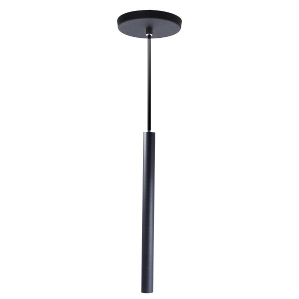 Imagem de Pendente Luminária Tubo Preto 50 Cm