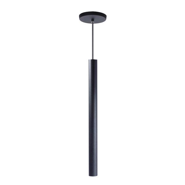 Imagem de Pendente Luminária Tubo Preto 50 Cm + Lâmpada LED Branco Frio