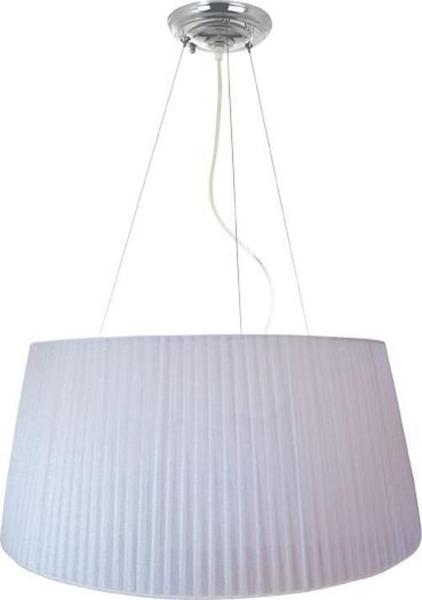 Imagem de Pendente Lustre Hermes Cúpula Branca Para Led 80 Cm