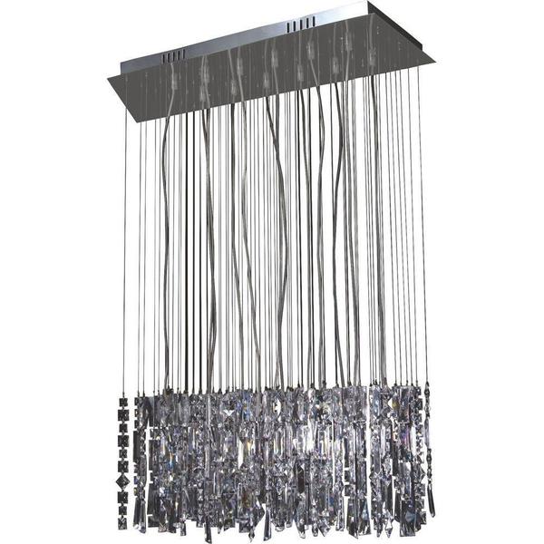 Imagem de Pendente Lustre Poisedon Cristal Asfour Para Led