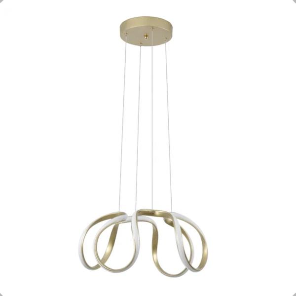 Imagem de Pendente Misa Led 62w 3000k Dourado Nordecor